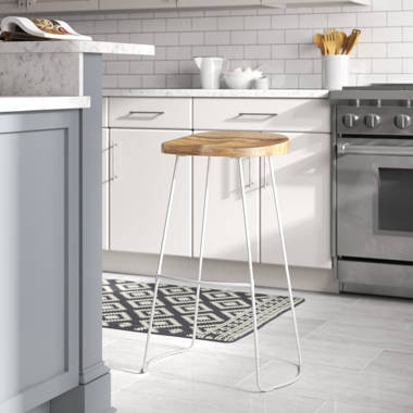 Asharna Solid Wood 30 Bar Stool